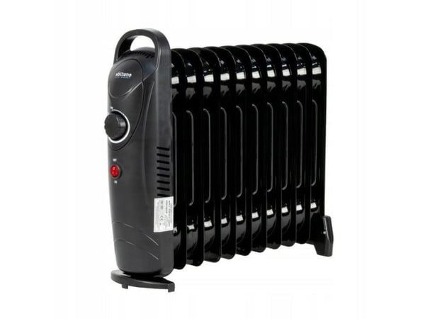 VOLTENO alyvos radiatorius 11 briaunų 1200 W juodas