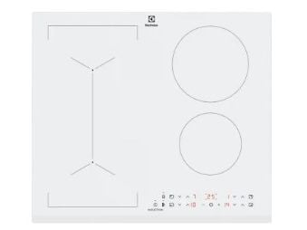 Electrolux LIV63431BW, Hvit, Innebygget, 59 cm, Sonebasert induksjon, 4 zone(s), 4 zone(s)