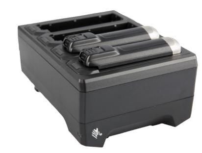 Zebra 4-slot battery charger - Batterilader - for P/N: BTRY-NWTRS-33MA-01