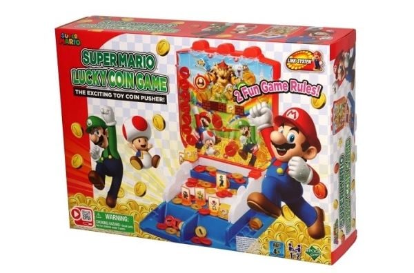 Super Mario onnekas kolikoita arcade peli 7461