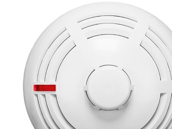 Satel ASD-200, Trådløs, Hvit, Flate-montert, Horisontal/vertikal, Batteri, 3 V
