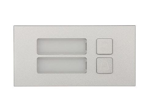 Dahua Pro Series VTO4202F-MB2 - Intercom station button module - silver