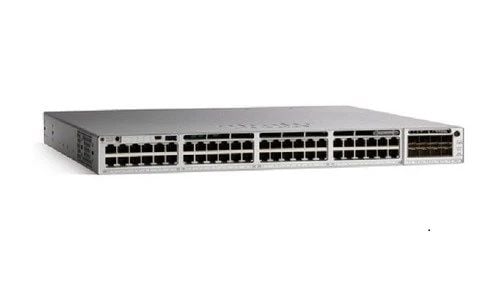 Cisco Catalyst 9300L - Network Essentials - switch - L3 - Styrt - 48 x 10/100/1000 (UPOE) + 4 x 10 Gigabit SFP+ (opplenke) - rackmonterbar - UPOE (...
