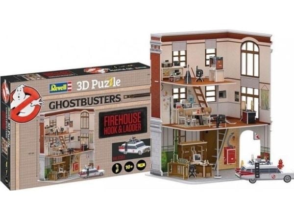 Revell 3D-puslespill Firehouse Hook & Ladder 00223