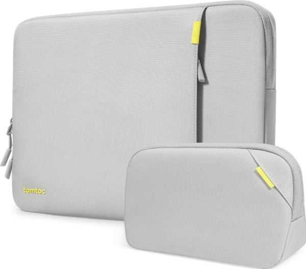 Tomtoc sleeves kit-väska för 16" MacBook Pro / 15,3" MacBook Air, navyblå