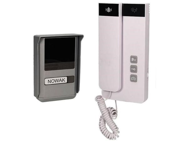 Orno ringeklokke/intercom-sett for enebolig, 2-tråds, utenpåliggende, SALEM