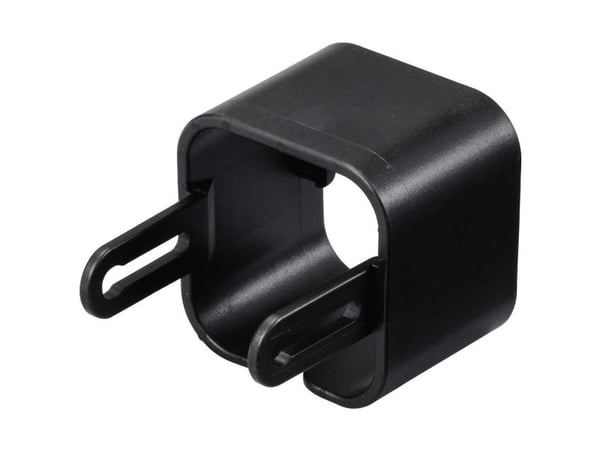 TRU COMPONENTS Modulaarinen kaapeliteline TC-12533288 ABS-muovi Musta 35 mm Sisältö: 15 kpl