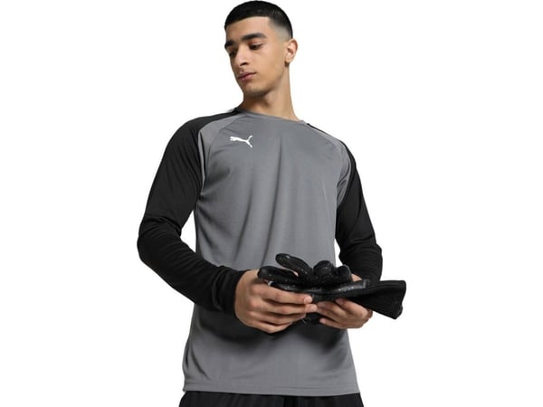 Puma Bluza bramkarska męska Puma teamPACER GK LS szara 704933 43 M