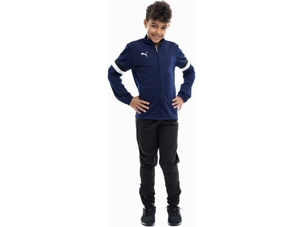 Puma treningsdress for barn Puma Team Rise marineblå og svart 658655 06 116cm