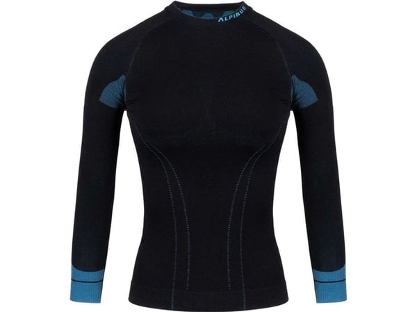 Alpinus Tactical Base Layer Women's Thermoactive Sweatshirt Black-Blue GT43210 XL