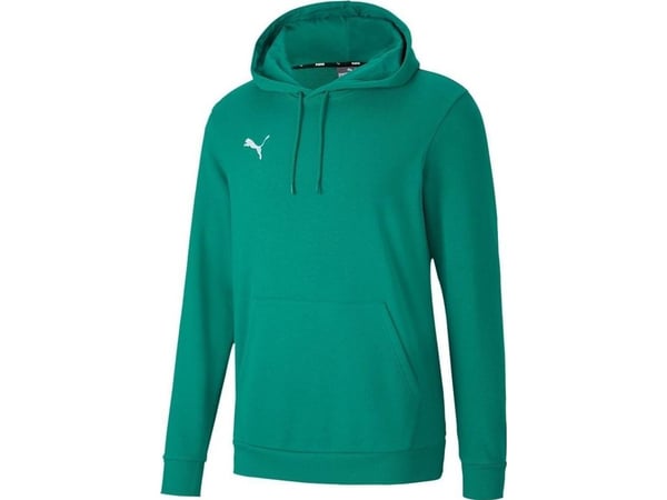 Puma Genser for menn Puma teamGOAL 23 Causals Hettegenser grønn 656580 05 M