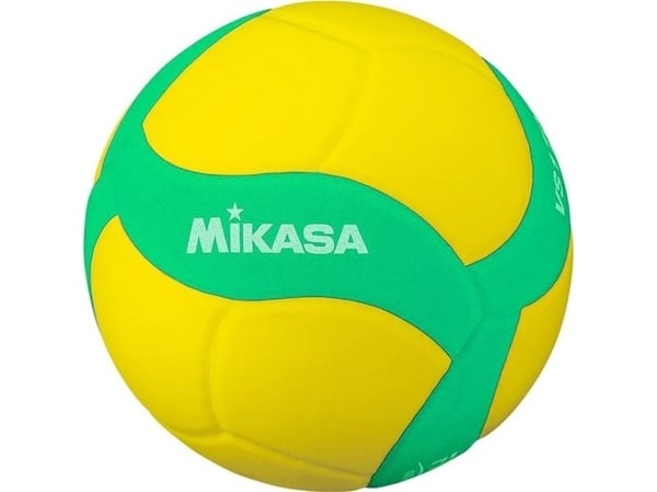 Lentopallo Mikasa VS160W keltainen ja vihreä (4)