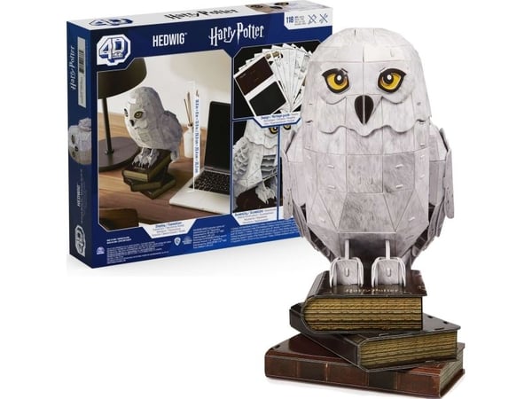 4D Build FDP FAP HP Hedwig GML, Byggsats, 12 År, 118 styck, 811,93 g