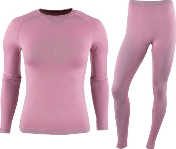 Girls' Seamless Underwear 4F F109 Dark Pink 4FJAW23USEAF109 53S 164 cm