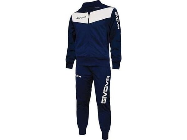 Dres Givova Tuta Visa Triacetat granat-hvit TR018 0403 (S)