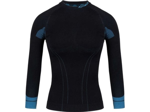 Alpinus Tactical Base Layer Women's Thermoactive Sweatshirt Black-Blue GT43210 L