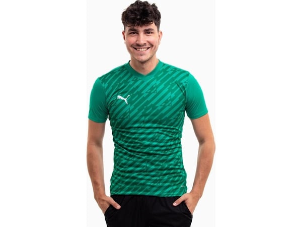 Puma teamULTIMATE Men's T-Shirt green 705371 05 M