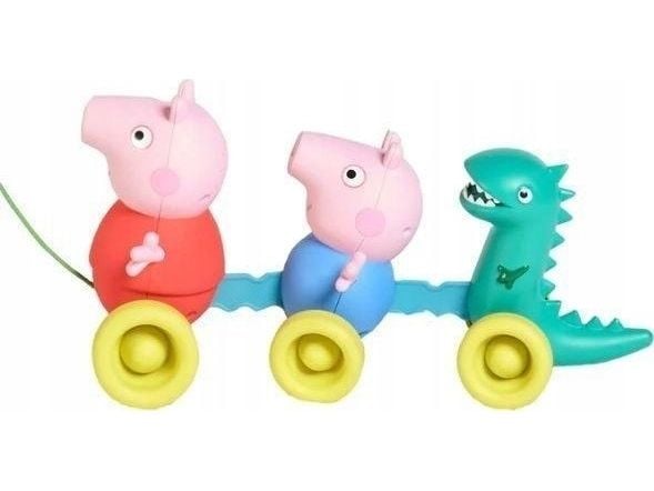 Tomy TOMY Peppa Pig vetävä perhe E73527 /3