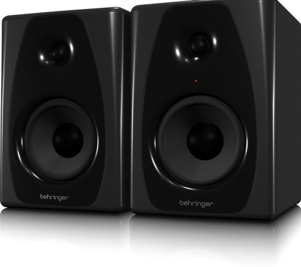 Behringer STUDIO 50USB, 2-veis, 2.0 kanaler, Koblet med ledninger (ikke trådløs), 150 W, Sort