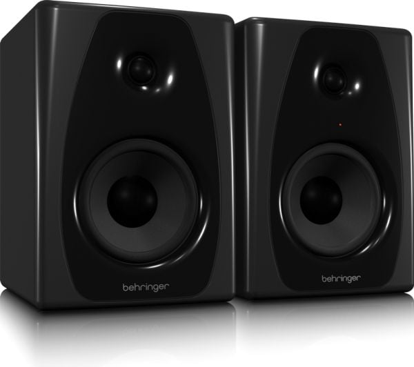 Behringer STUDIO 50USB, 2-veis, 2.0 kanaler, Koblet med ledninger (ikke trådløs), 150 W, Sort