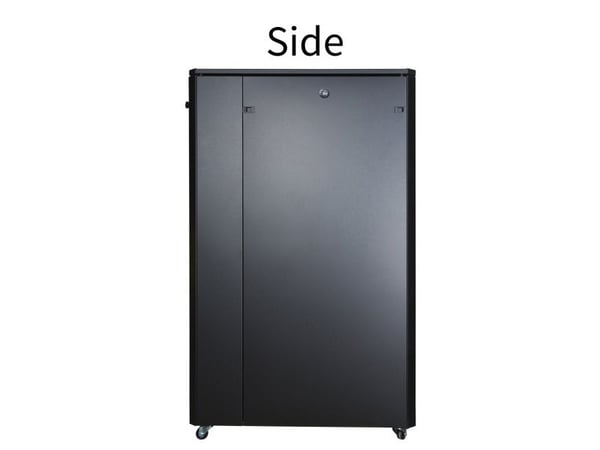 Lanview - Rack skap - 600 x 1000 mm, server line - free-standing - svart, RAL 9005 - 36U - 19"
