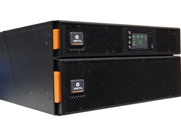 Liebert GXT5 - UPS (rackmonterbar/ekstern) - AC 230 V - 5000 watt - 5000 VA - 16 x batteri - utgangskontakter: 6 - 5U