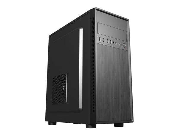 Gembird Fornax 160 - Tower - ATX - ingen strømforsyning (ATX) - USB/lyd