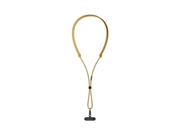 Native Union SLING-UNI-KFT-RP2, Strop / Belte, Gult, Metall, Polyetylentereftalat (PET), Resirkulert polyester, Termoplastisk polyuretan (TPU), Uni...