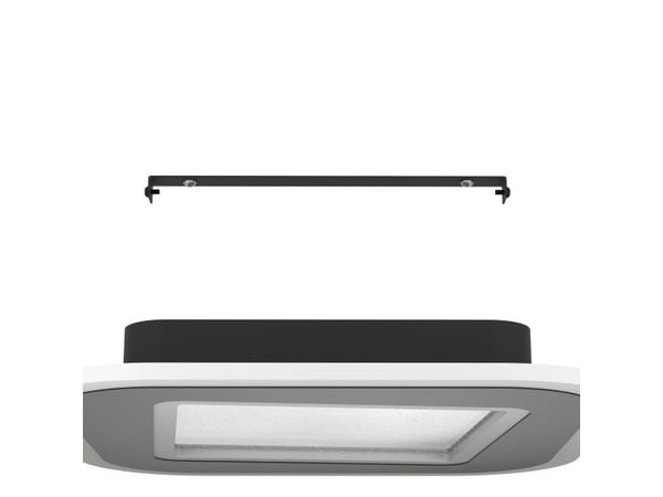 EGLO MACCHIONI LOFT 380X380 CCT 2360LM DÆMPB. SORT M/KRYSTALEFF.