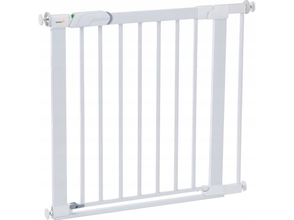 Safety 1st sikkerhetsgrind Flat Step 73 cm hvit metall 2443431000