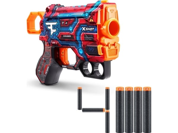 XShot X-SHOT lekesett/skytevåpen Menace Faze, skins serie 1, 36599