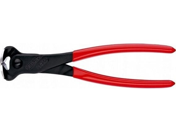 Knipex 68 01 200, Endekuttende tang, 4 mm, 3,1 cm, Plast, Rød, 50 mm