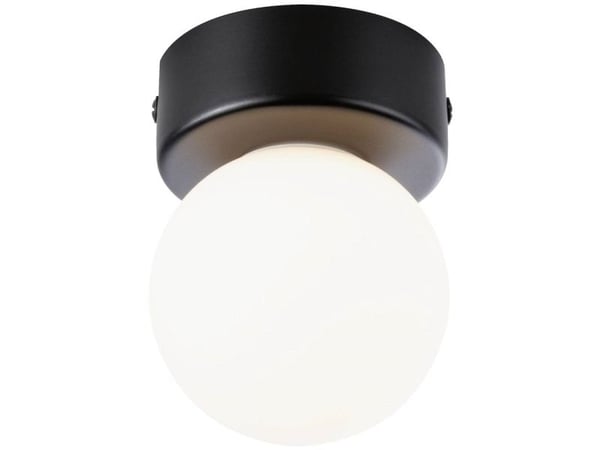 Paulmann kattovalaisin GOVE LED-kylpyhuoneen kattovalaisin G9 max.20W IP44 230V musta / metallia