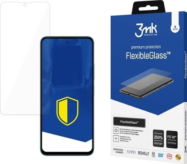 3MK FlexibleGlass skjermbeskyttelse til Poco M6 Pro 5G