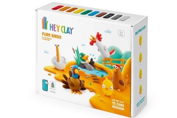 TMT HeyClay-sett. Birds from the farm 15020