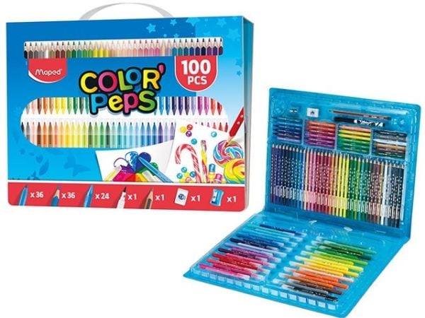 Maped 907003, 5 år, Plast, Flerfarget, 100 stykker