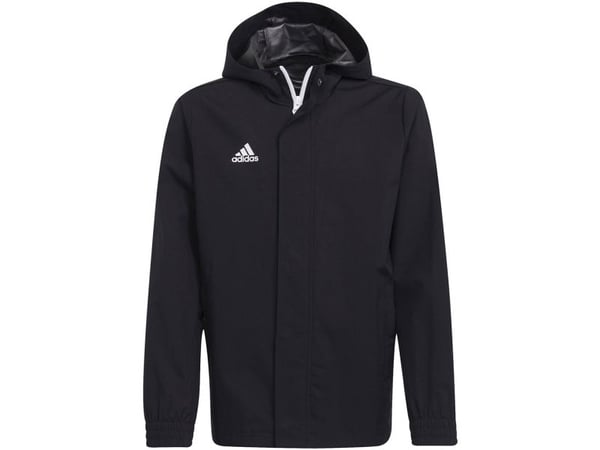adidas Entrada 22 barnjacka all-weather svart IK4014 (116 cm)