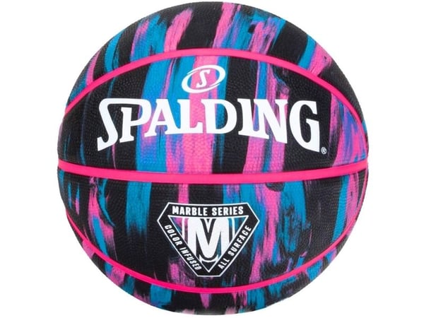 Basketball Spalding Marble rosa 84402Z (7)