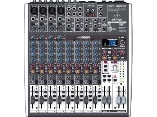 Behringer X1622USB, 16 kanaler