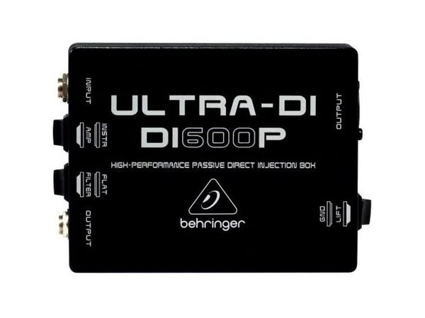 Behringer DI600P Passiivinen 1-kanavainen DI-boxi