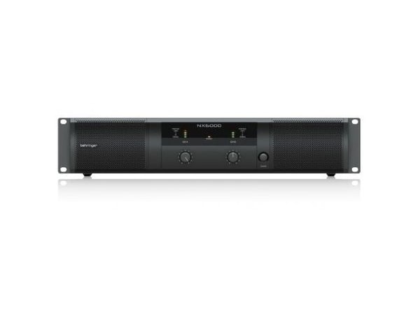 Behringer NX6000, 2.0 kanaler, 3000 W, D, 48 dB, 4 ohm (O), 8 ohm (O)