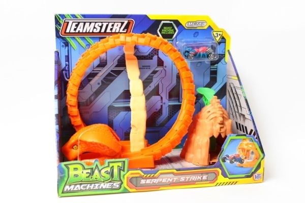 HTI PROMO Snake Serpent Strike bilbane + 1 Beast Machines TEAMSTERZ racerbil 1417436 p4