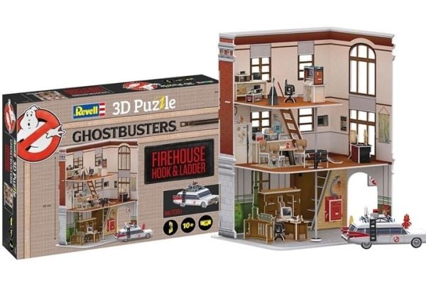 Revell 3D-puslespill Firehouse Hook & Ladder 00223