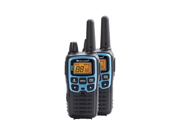 Midland XT60, 24 kanaler, 446.00625 - 446.0937 MHz, LCD, AAA, 112 g, 54 x 33 x 120 mm