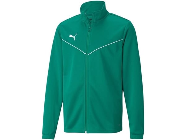 Puma teamRISE Training Poly Jacket Jr Sweatshirt vihreä 657393 05 164cm