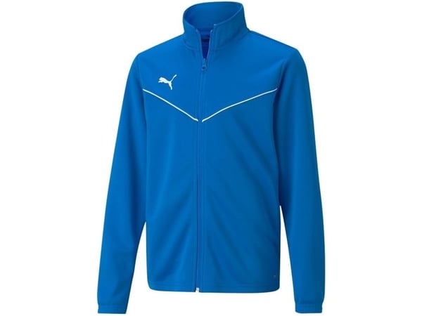 Puma teamRISE Training Poly Jacket Jr blue 657393 02 116cm