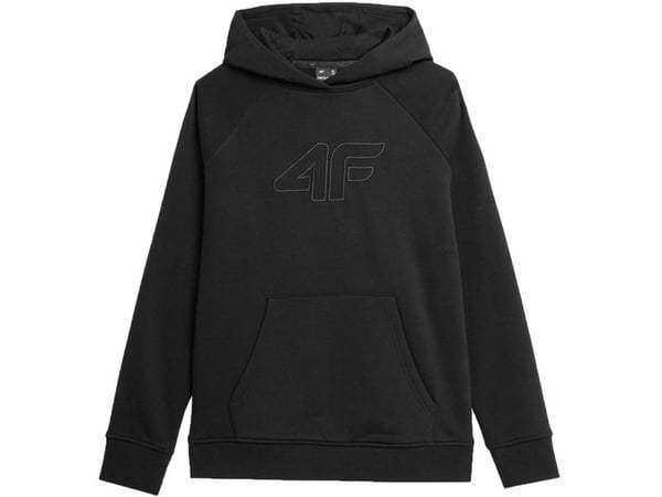 Women's sweatshirt 4F F0765 deep black 4FAW23TSWSF0765 20S L