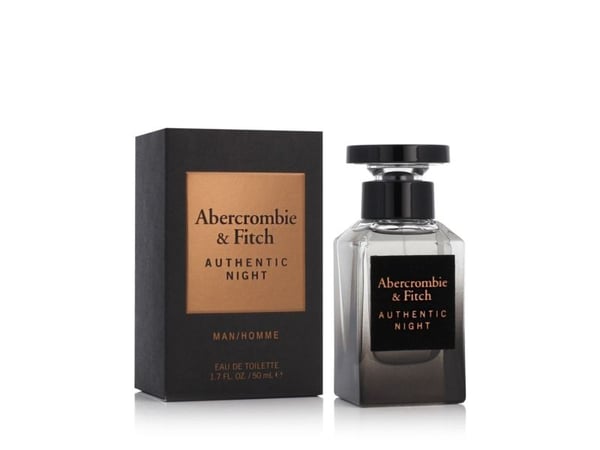 Abercrombie & Fitch Authentic Night Men EDT spray - herre - 50 ml