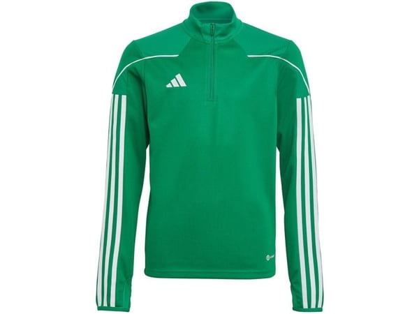 Sweatshirt for kids adidas Tiro 23 League Training Top green IB8473 128cm