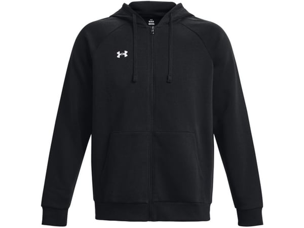 Under Armour Bluza męska Under Armour Rival Fleece FZ Hoodie czarna 1379767 001 M